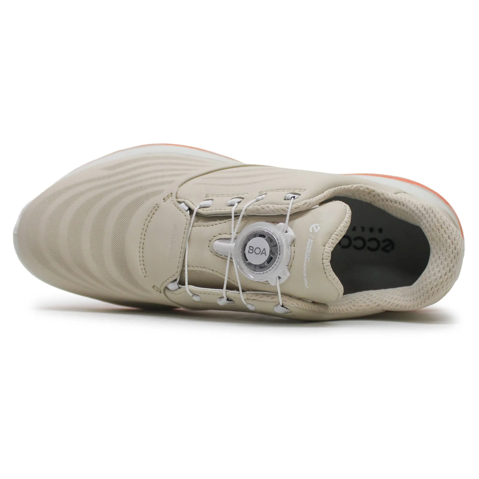 Ecco Golf LT1 132763 Leather Women's Low Top Trainers ecco Shoes