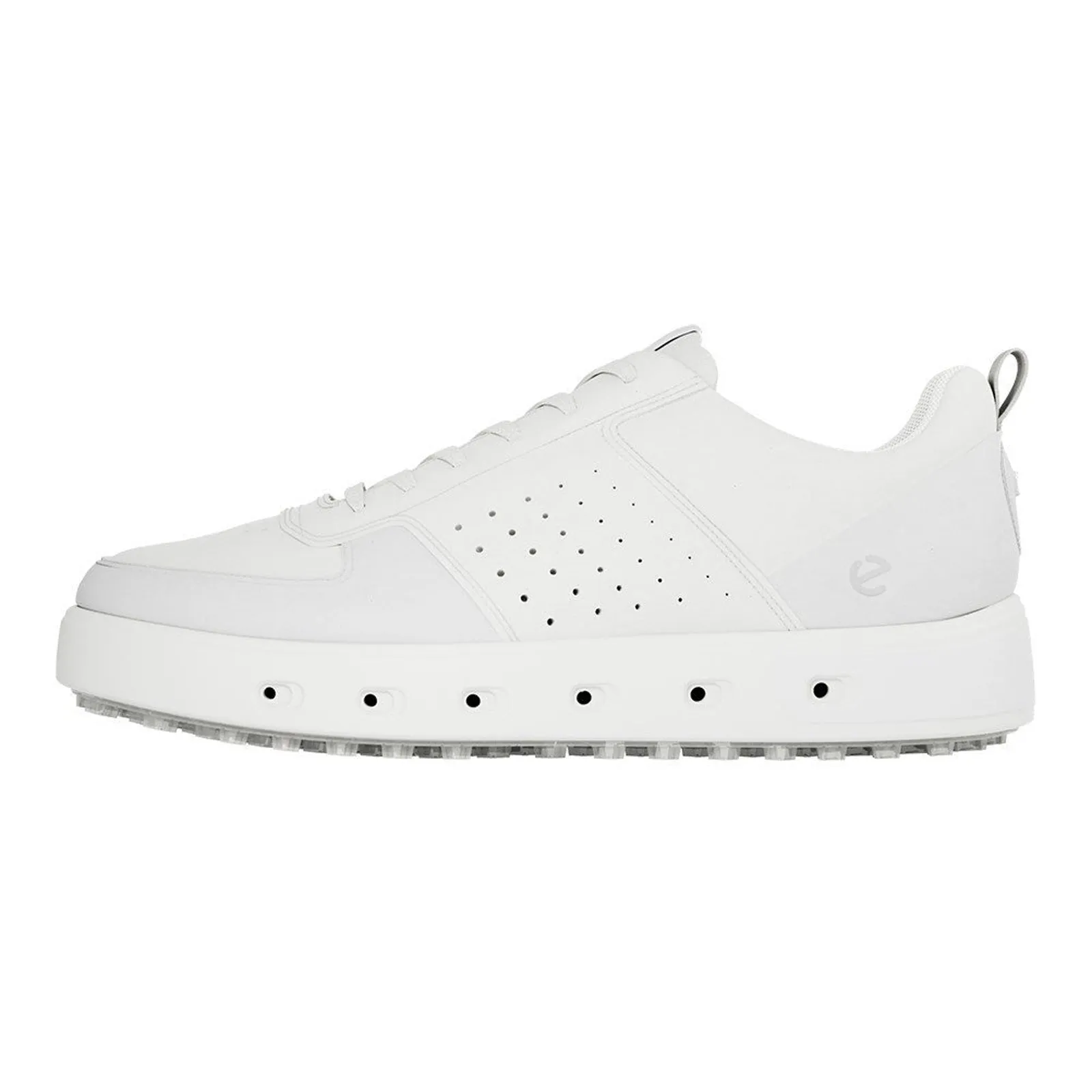 Ecco Golf Street 720 Full Grain Leather Men's Low Top Trainers ecco Shoes