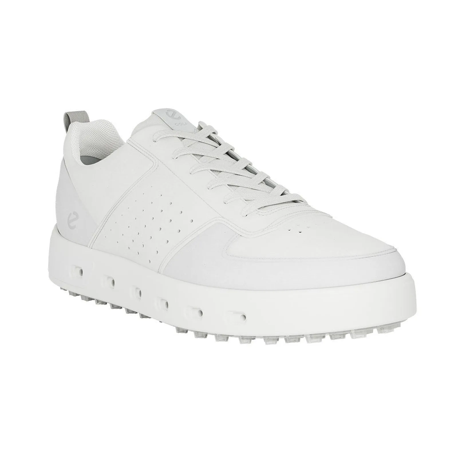 Ecco Golf Street 720 Full Grain Leather Men's Low Top Trainers ecco Shoes
