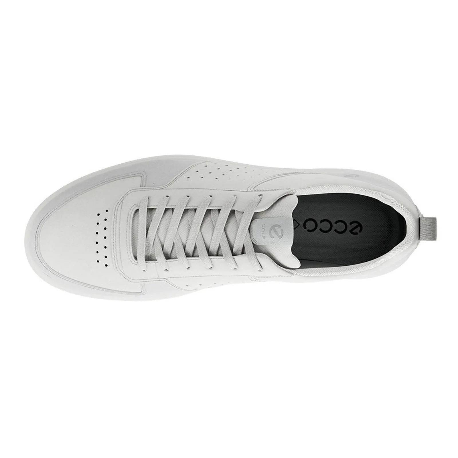 Ecco Golf Street 720 Full Grain Leather Men's Low Top Trainers ecco Shoes