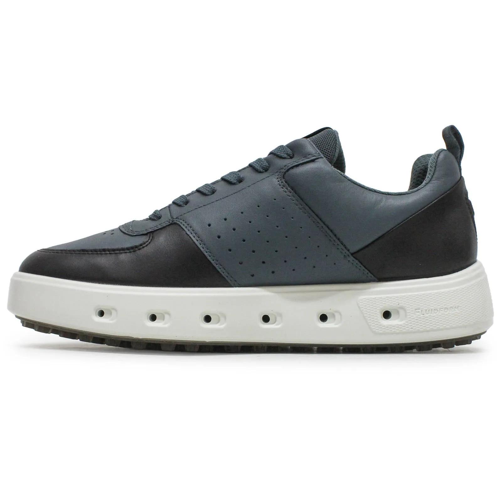 Ecco Golf Street 720 Full Grain Leather Men's Low Top Trainers ecco Shoes