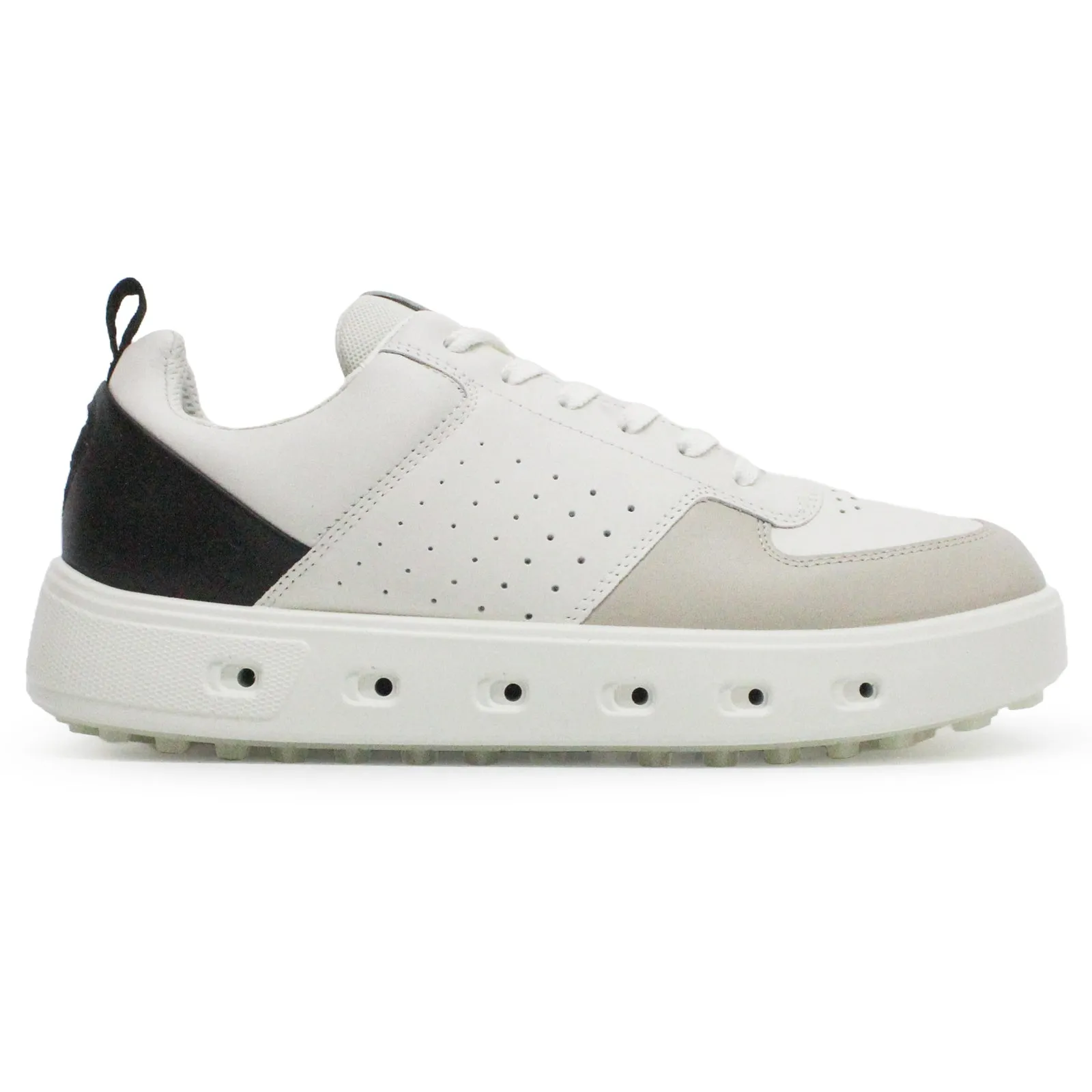 Ecco Golf Street 720 Full Grain Leather Men's Low Top Trainers ecco Shoes
