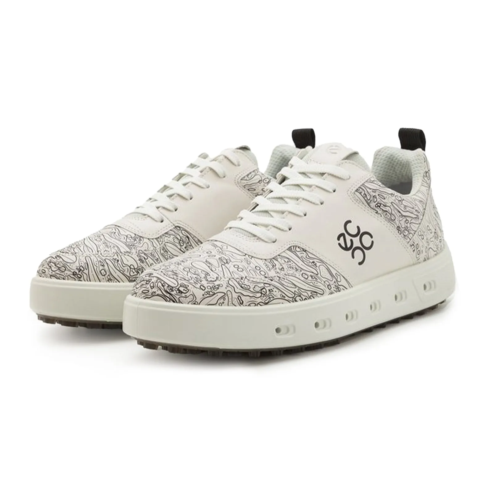 Ecco Golf Street 720 Leather Men's Fashion Trainers ecco Shoes