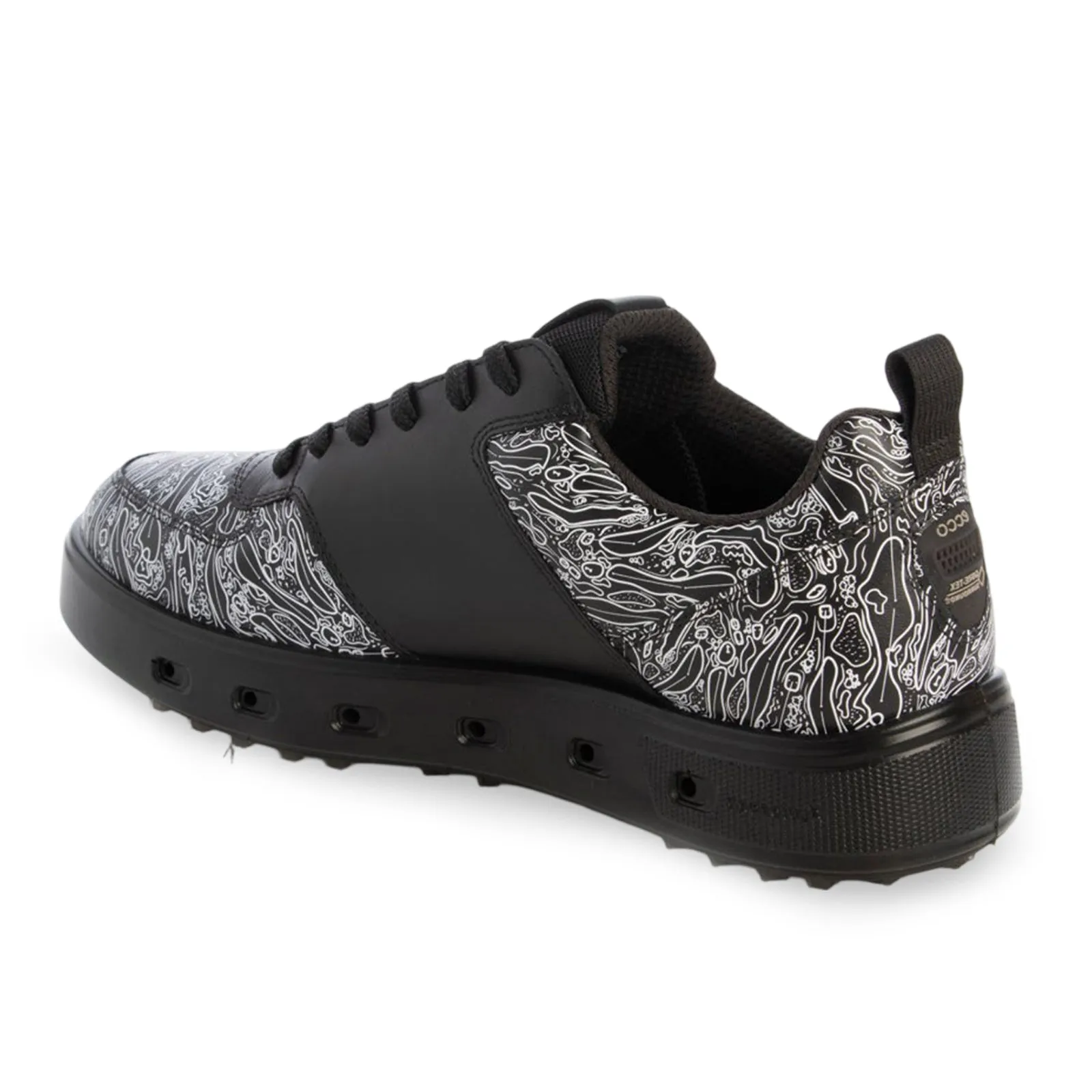 Ecco Golf Street 720 Leather Men's Fashion Trainers ecco Shoes