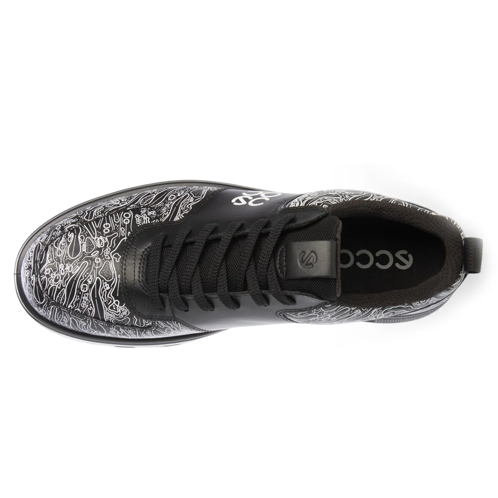 Ecco Golf Street 720 Leather Men's Fashion Trainers ecco Shoes
