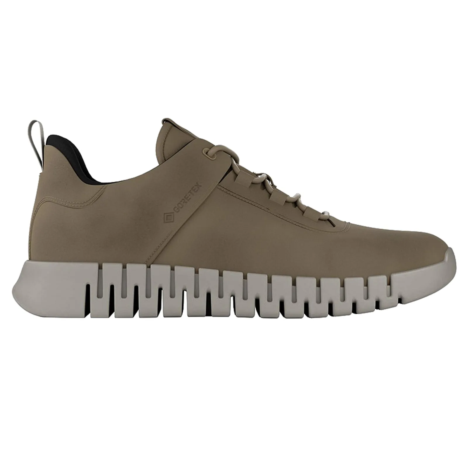 Ecco Gruuv Leather Men's Low Top Trainers ecco Shoes