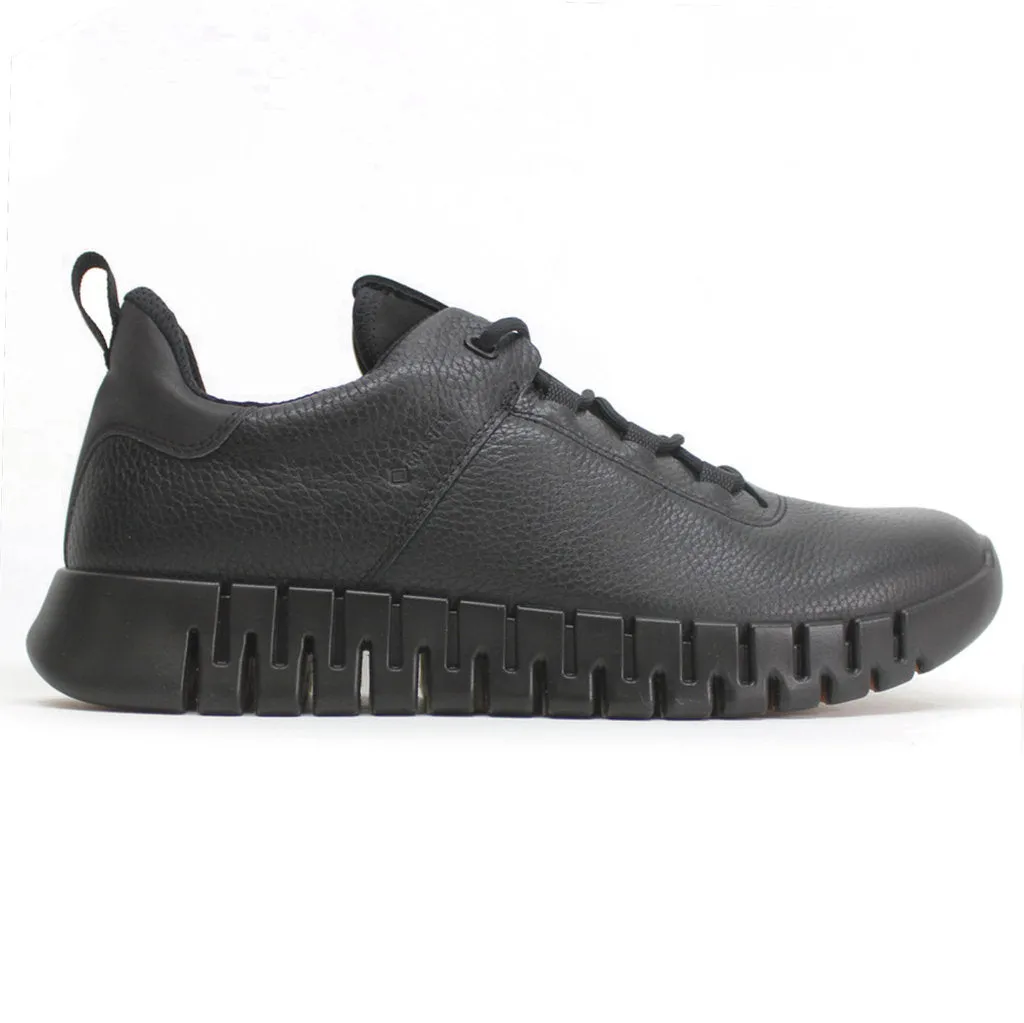 Ecco Gruuv Leather Men's Low Top Trainers ecco Shoes