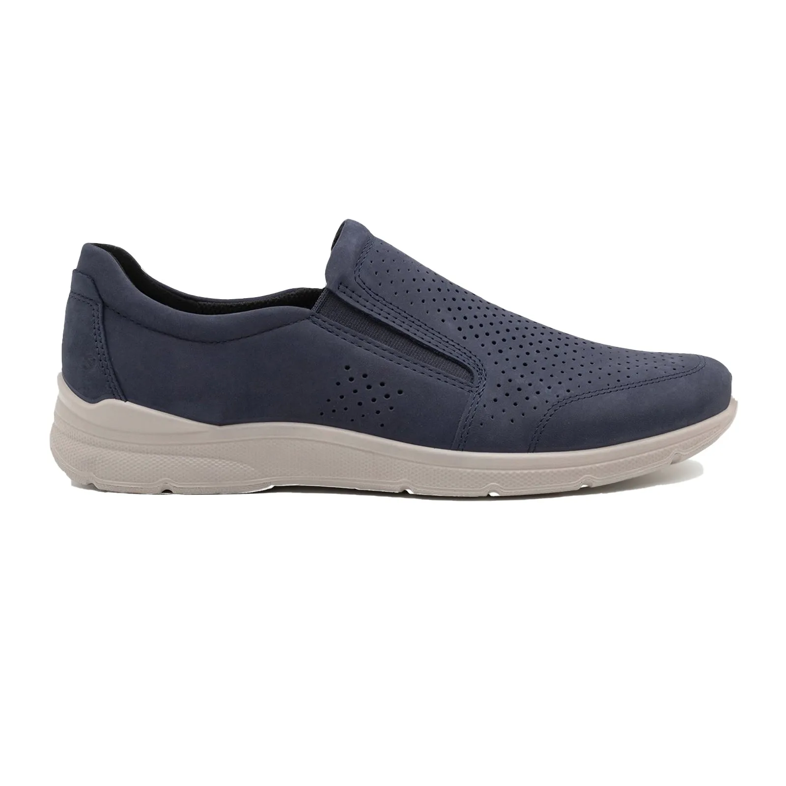 Ecco Irving 511644 Nubuck Leather Men's Slip On Shoes ecco Shoes