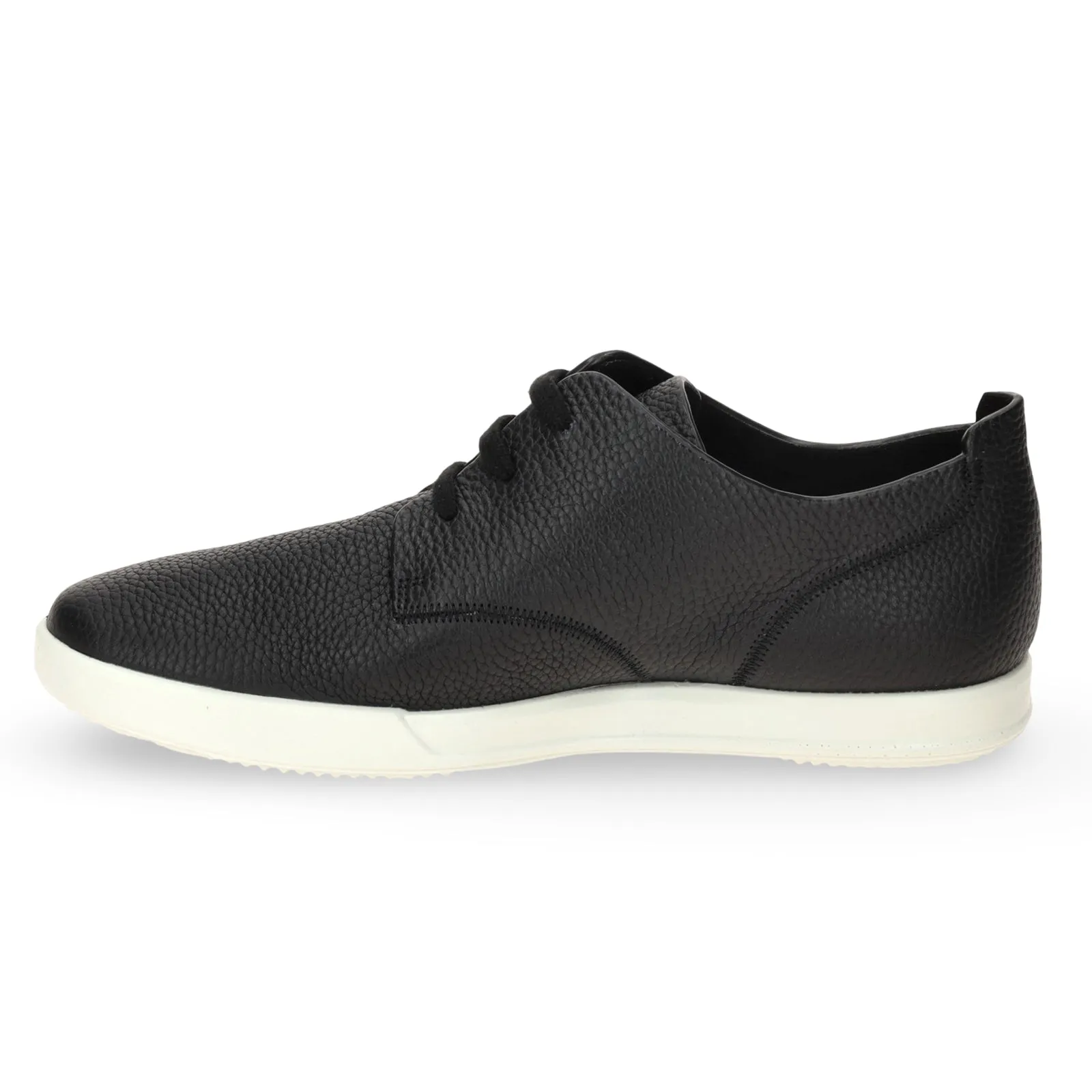 Ecco Leisure Leather Men's Lace Up Trainers ecco Shoes