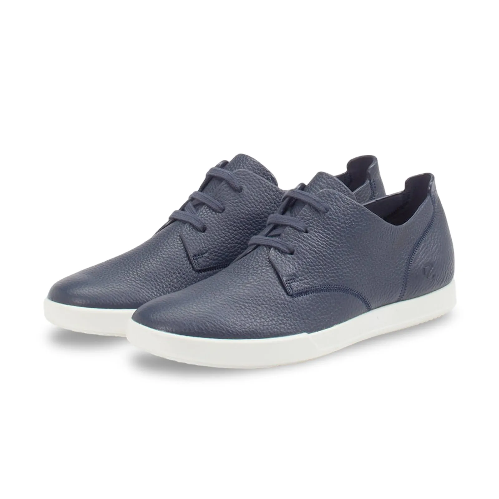 Ecco Leisure Leather Men's Lace Up Trainers ecco Shoes