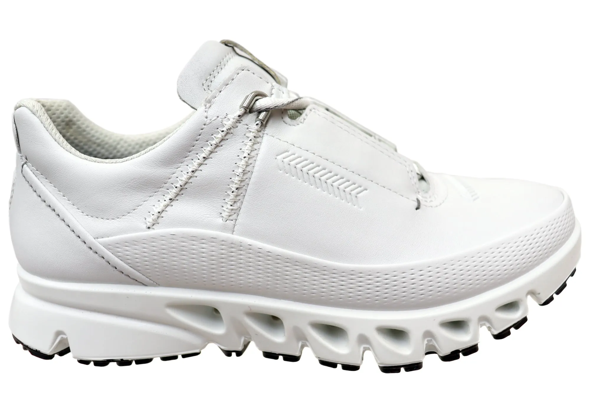 ECCO Multi Vent Womens Low GTX Comfortable Leather Lace Up Shoes ecco Shoes