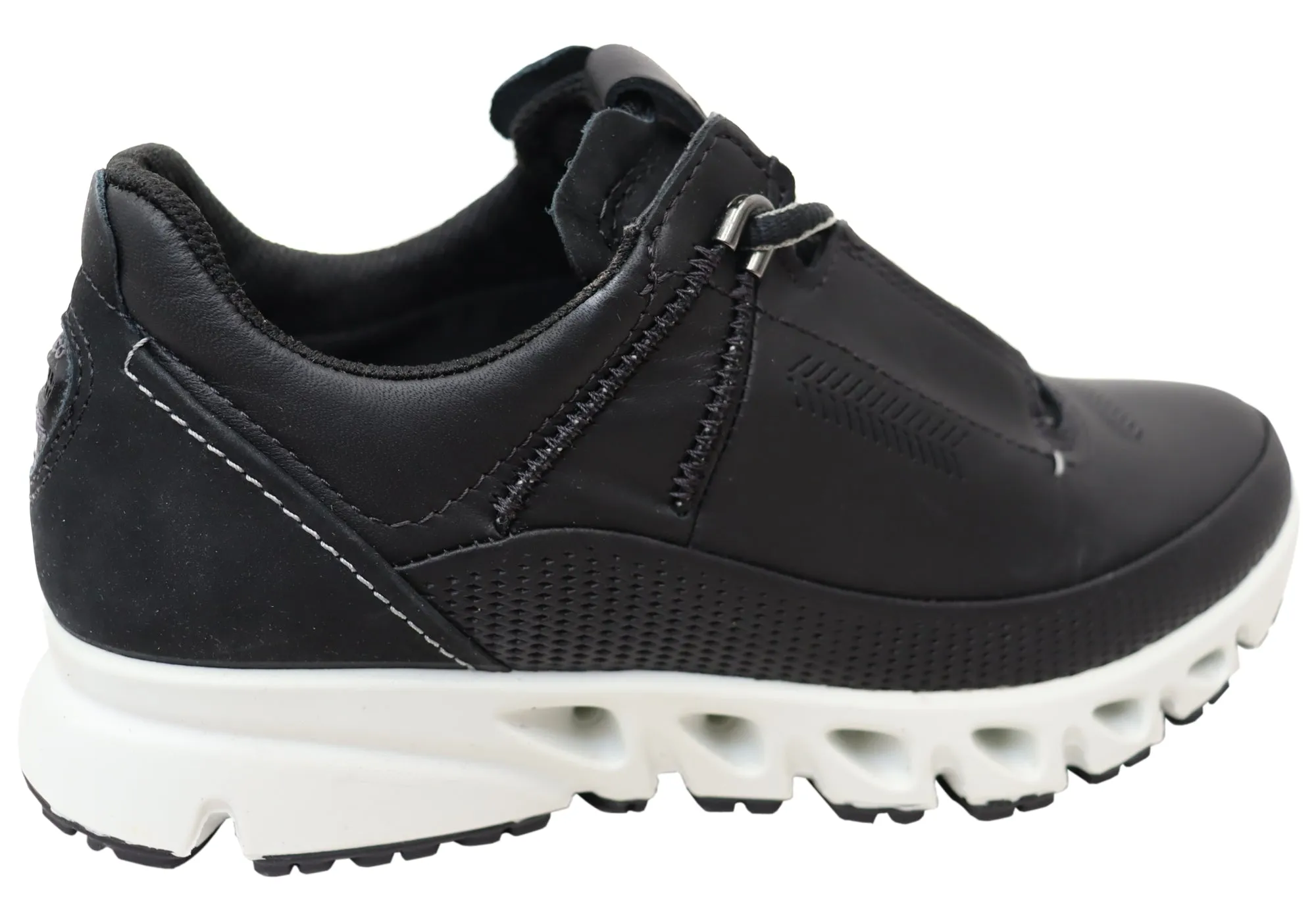 ECCO Multi Vent Womens Low GTX Comfortable Leather Lace Up Shoes ecco Shoes