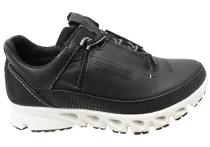 ECCO Multi Vent Womens Low GTX Comfortable Leather Lace Up Shoes ecco Shoes