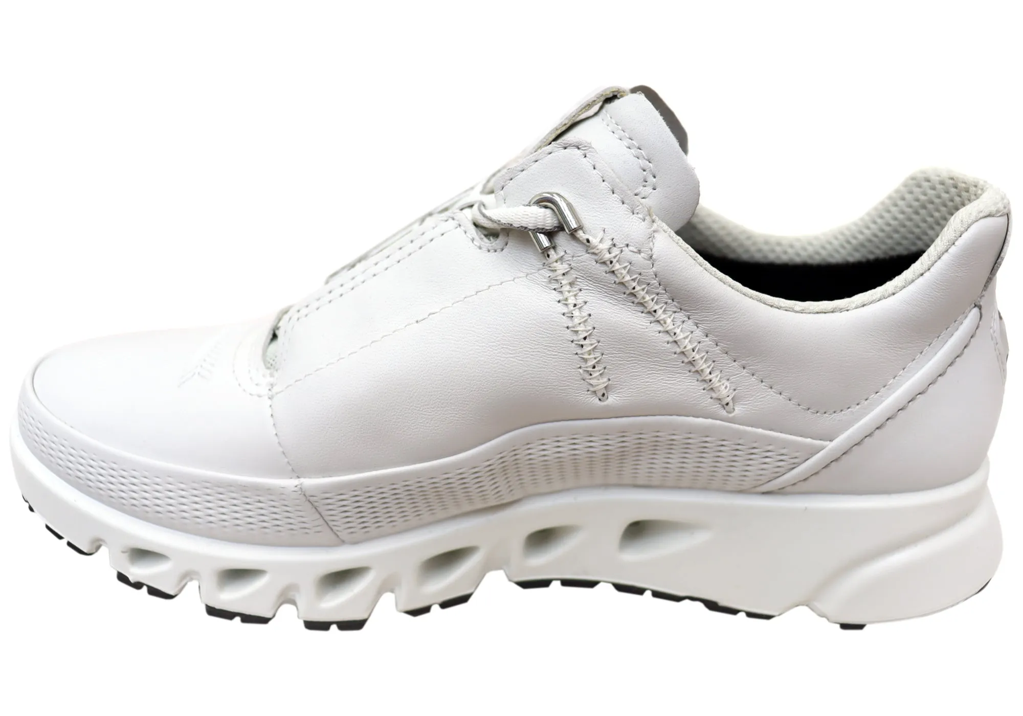 ECCO Multi Vent Womens Low GTX Comfortable Leather Lace Up Shoes ecco Shoes