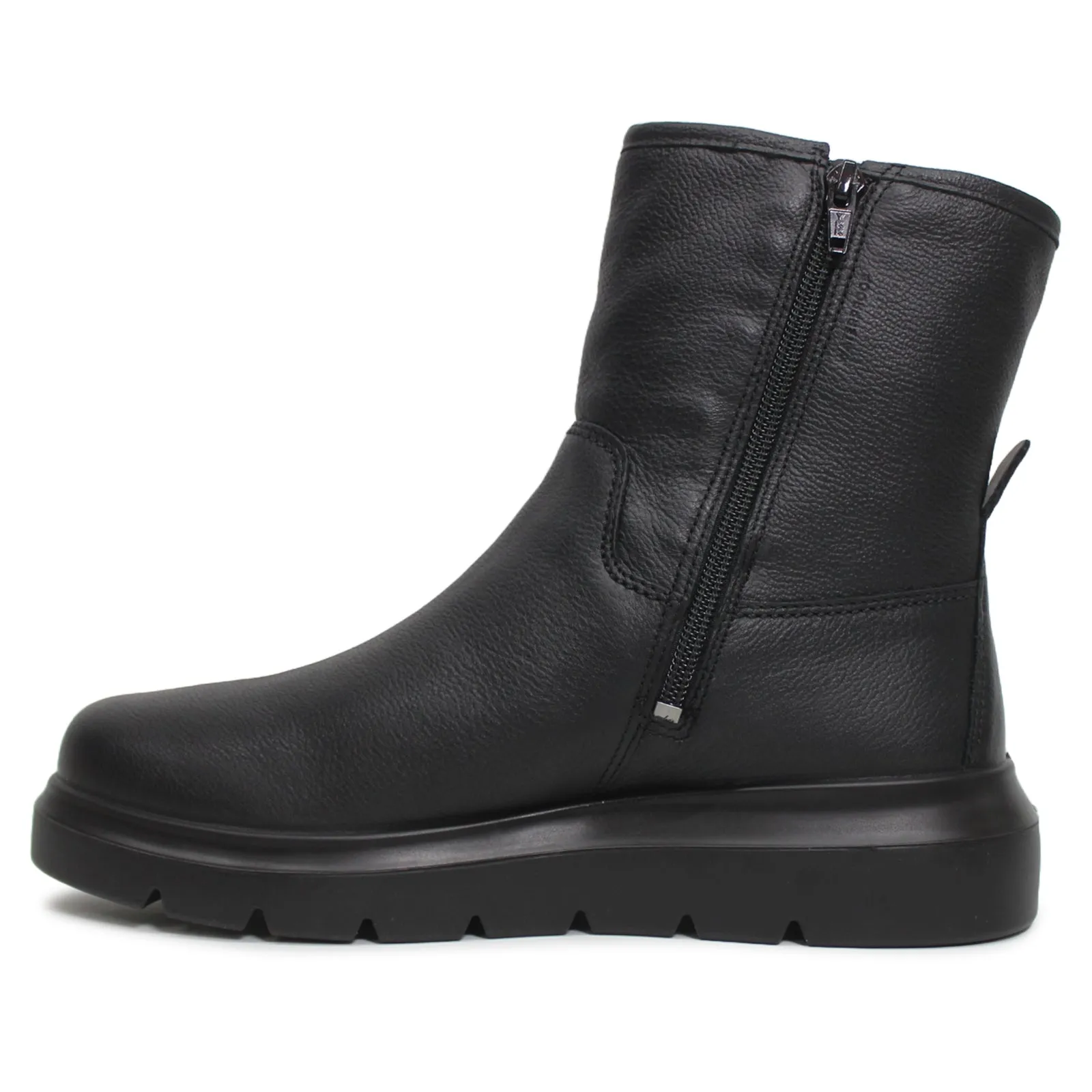 Ecco Nouvelle Full Grain Leather Women's Zip Up Ankle Boots ecco Shoes