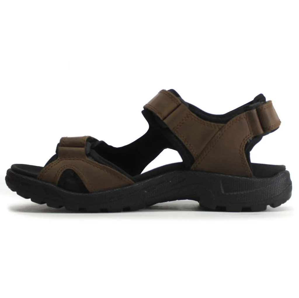 Ecco Onroads Leather Textile Men's Slingback Sandals ecco Shoes