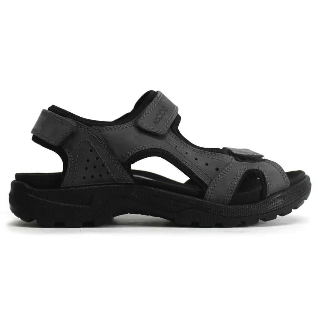 Ecco Onroads Leather Textile Men's Slingback Sandals ecco Shoes