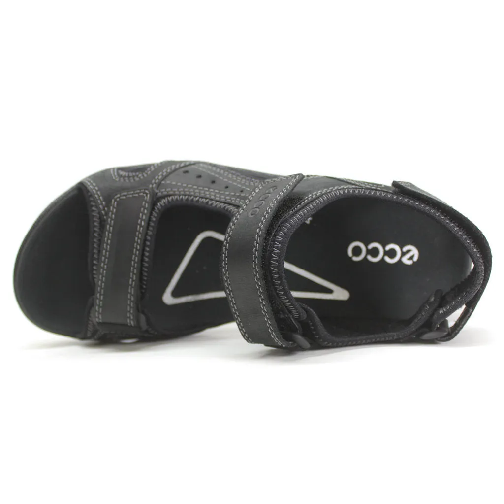 Ecco Onroads Leather Textile Men's Slingback Sandals ecco Shoes