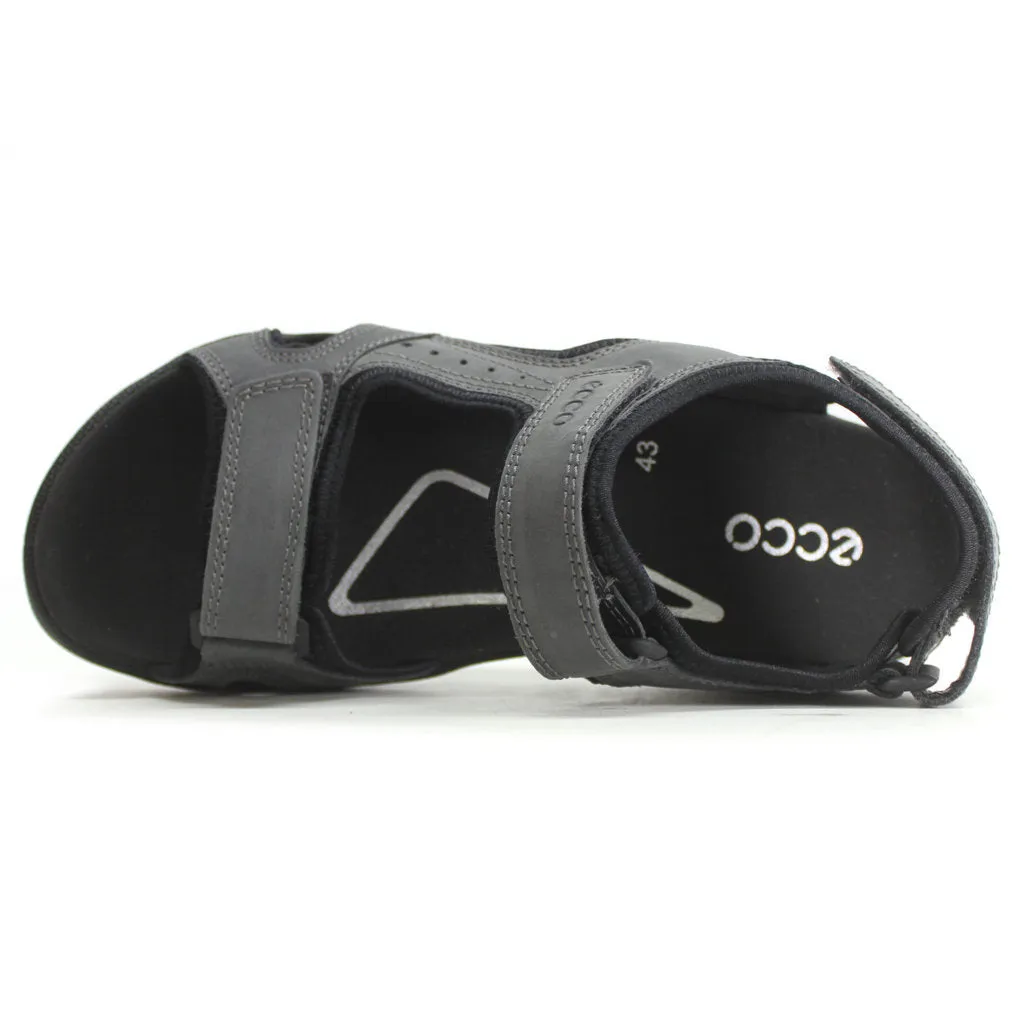 Ecco Onroads Leather Textile Men's Slingback Sandals ecco Shoes