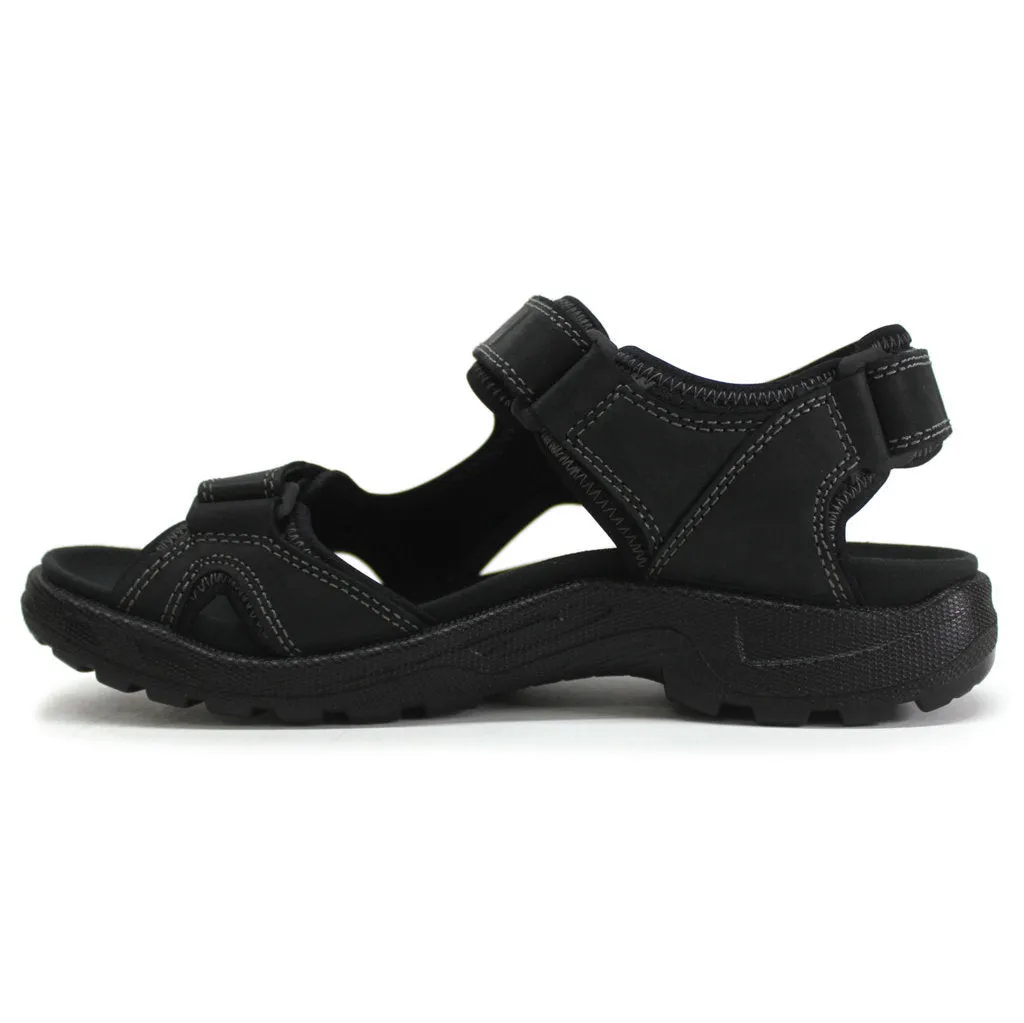 Ecco Onroads Leather Textile Men's Slingback Sandals ecco Shoes