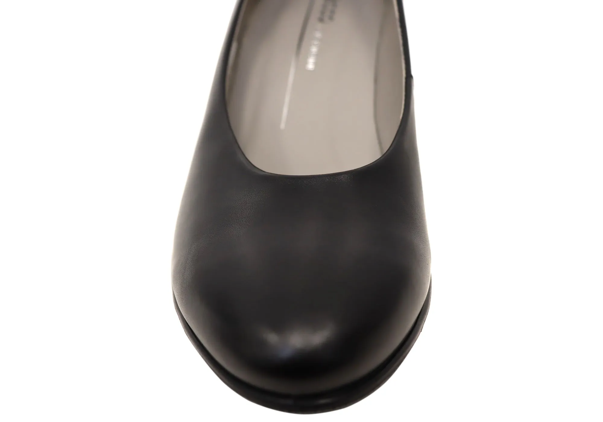 ECCO Sculptured 45 Womens Leather Block Heeled Pump Heels ecco Shoes
