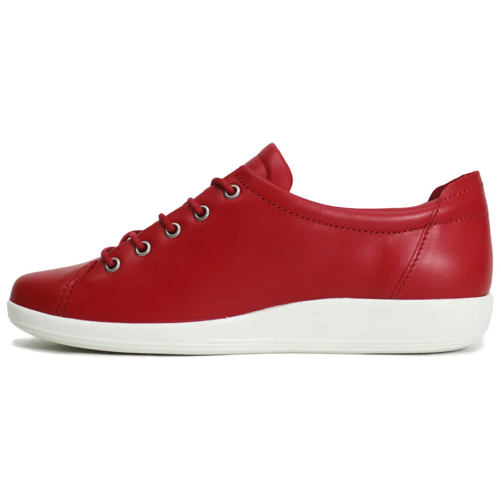 Ecco Soft 2.0 Full Grain Leather Women's Trainers ecco Shoes