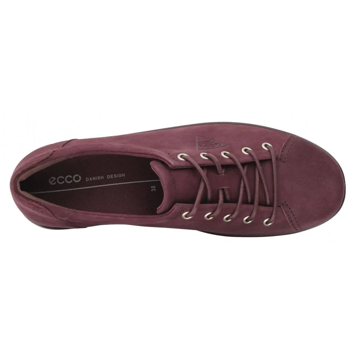 Ecco Soft 2.0 Full Grain Leather Women's Trainers ecco Shoes
