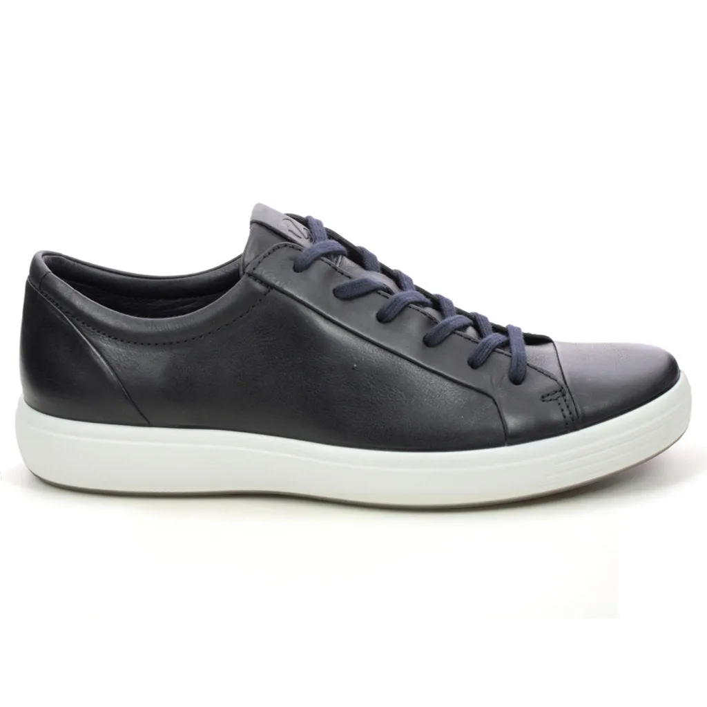 Ecco Soft 7 Full Grain Leather Men's Fashion Trainers ecco Shoes