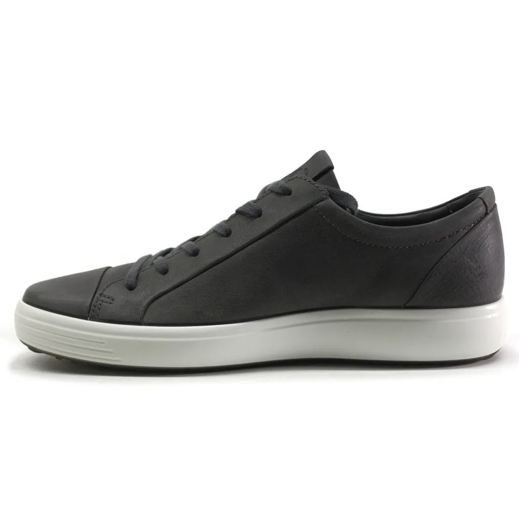 Ecco Soft 7 Full Grain Leather Men's Fashion Trainers ecco Shoes