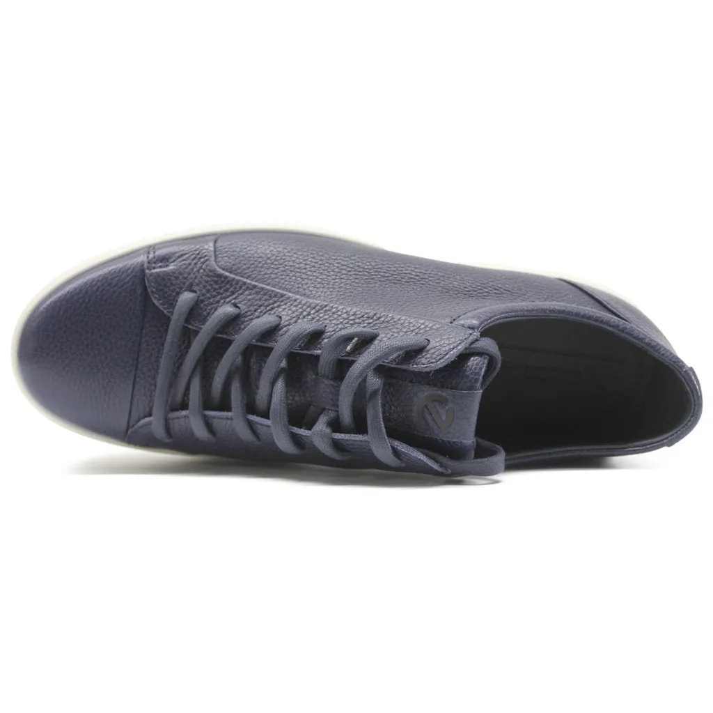 Ecco Soft 7 Full Grain Leather Men's Fashion Trainers ecco Shoes