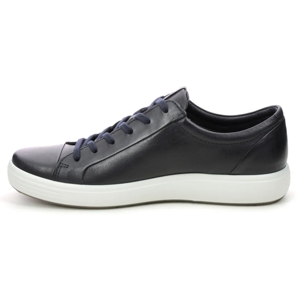Ecco Soft 7 Full Grain Leather Men's Fashion Trainers ecco Shoes