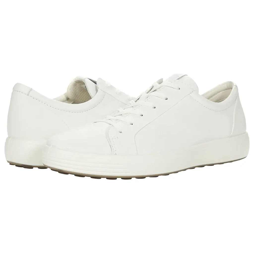 Ecco Soft 7 Full Grain Leather Men's Fashion Trainers ecco Shoes
