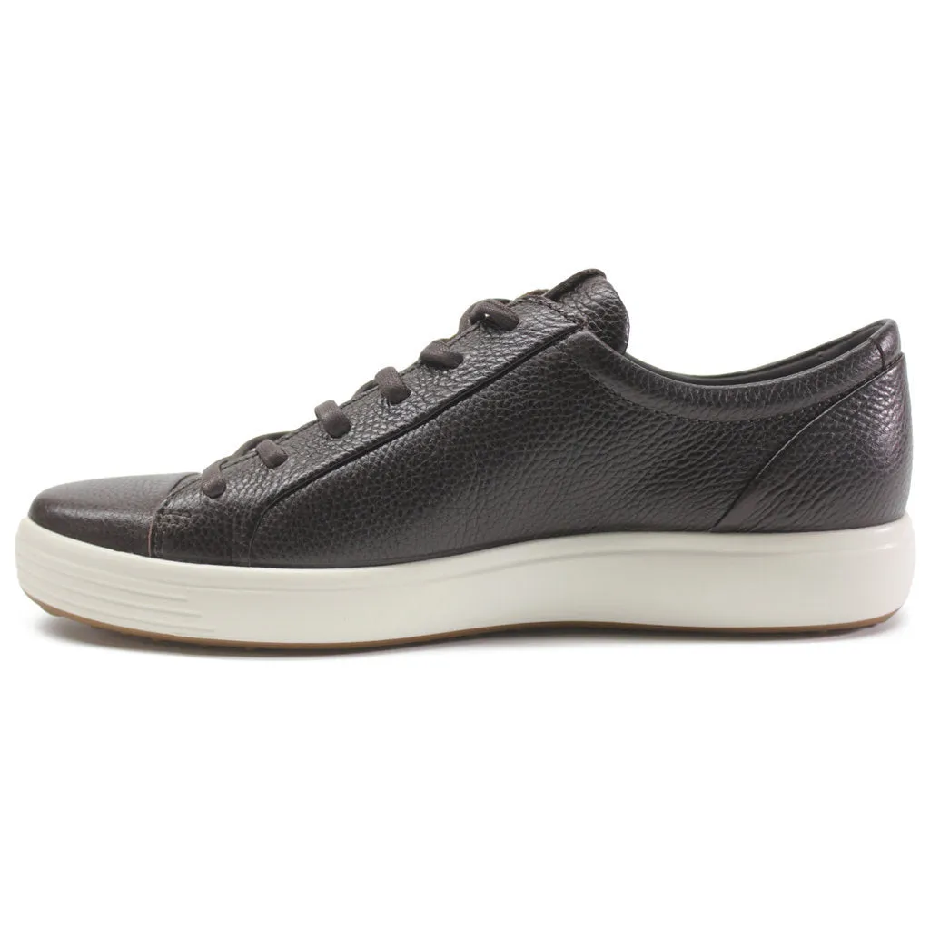 Ecco Soft 7 Full Grain Leather Men's Fashion Trainers ecco Shoes