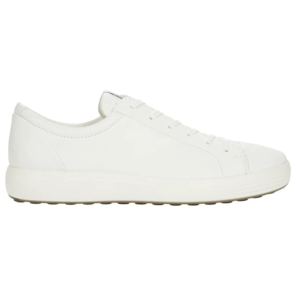 Ecco Soft 7 Full Grain Leather Men's Fashion Trainers ecco Shoes