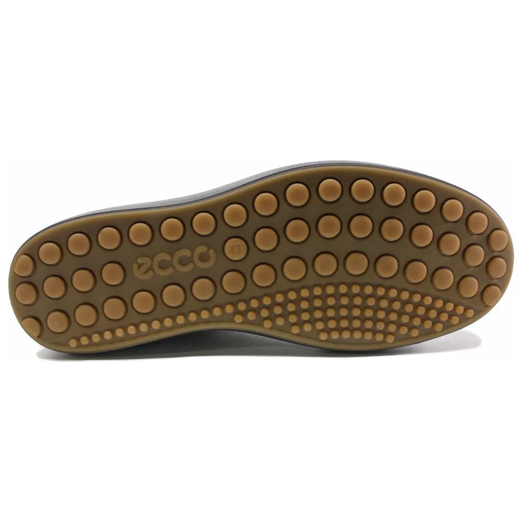 Ecco Soft 7 Full Grain Leather Men's Fashion Trainers ecco Shoes