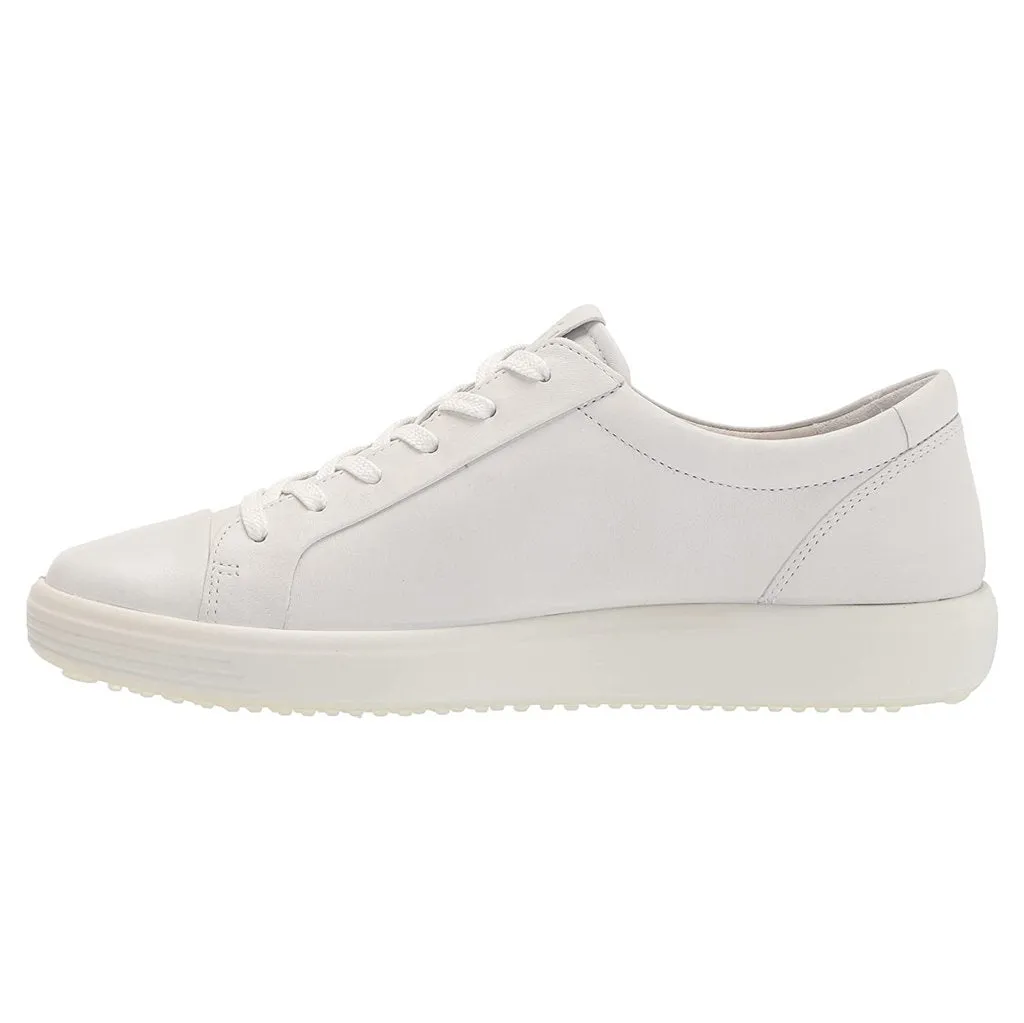 Ecco Soft 7 Full Grain Leather Women's Casual Trainers ecco Shoes