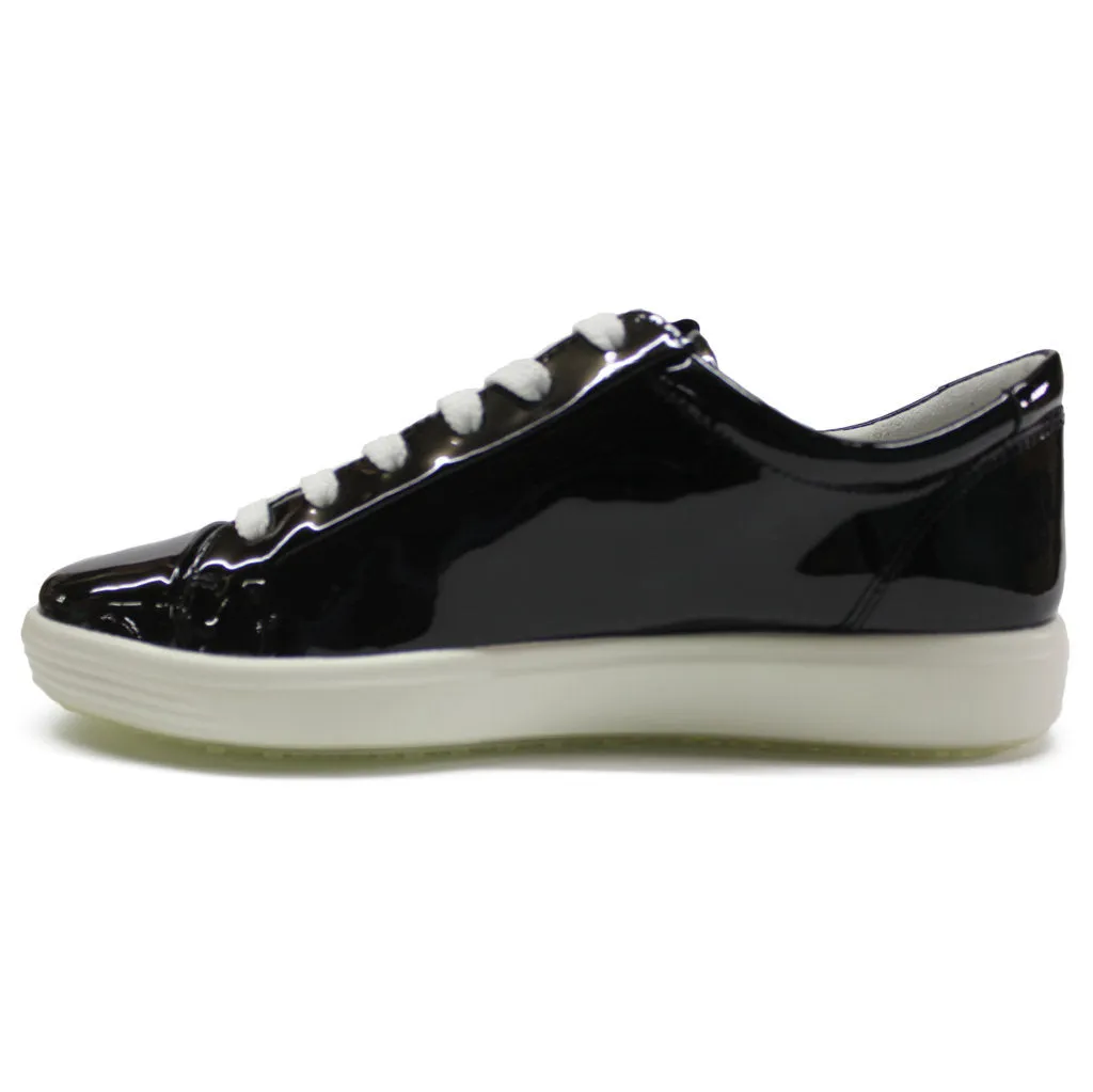Ecco Soft 7 Full Grain Leather Women's Casual Trainers ecco Shoes