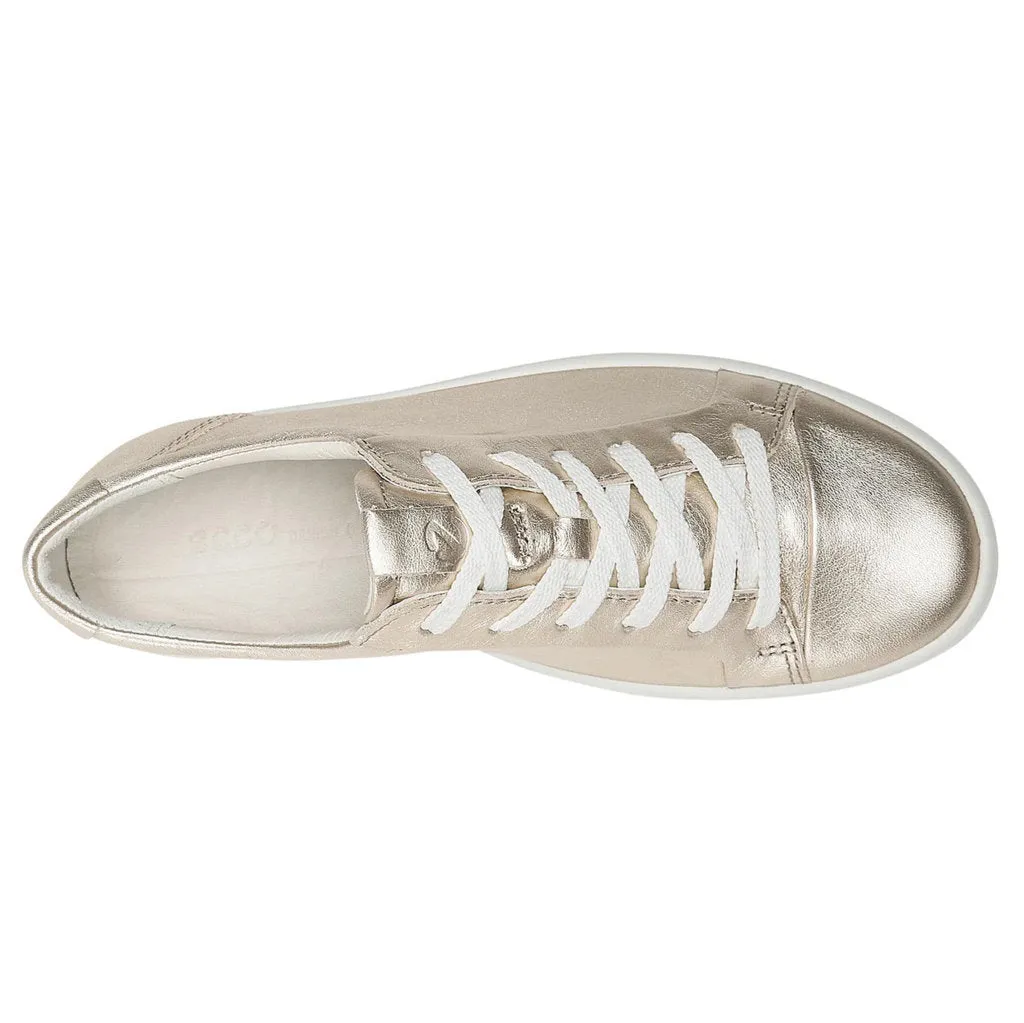 Ecco Soft 7 Full Grain Leather Women's Casual Trainers ecco Shoes