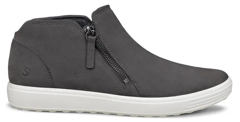 Ecco Soft 7 W Womens Twin Zip Ankle Boot 430243-02308 ecco Shoes