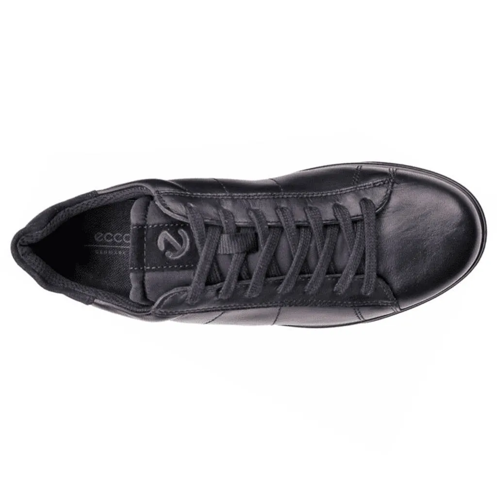 Ecco Street Lite Full Grain Leather Men's Casual Trainers ecco Shoes