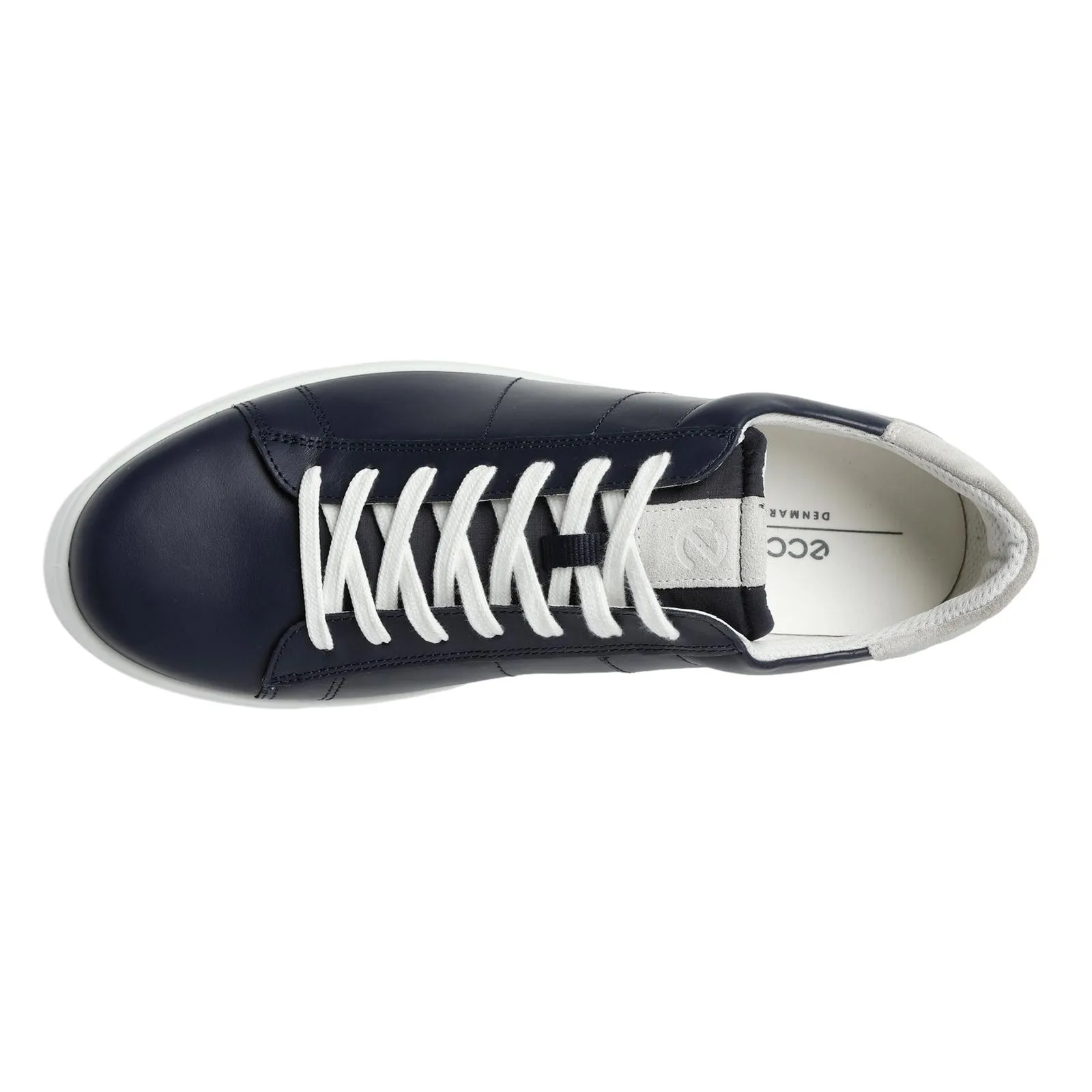 Ecco Street Lite Full Grain Leather Men's Casual Trainers ecco Shoes