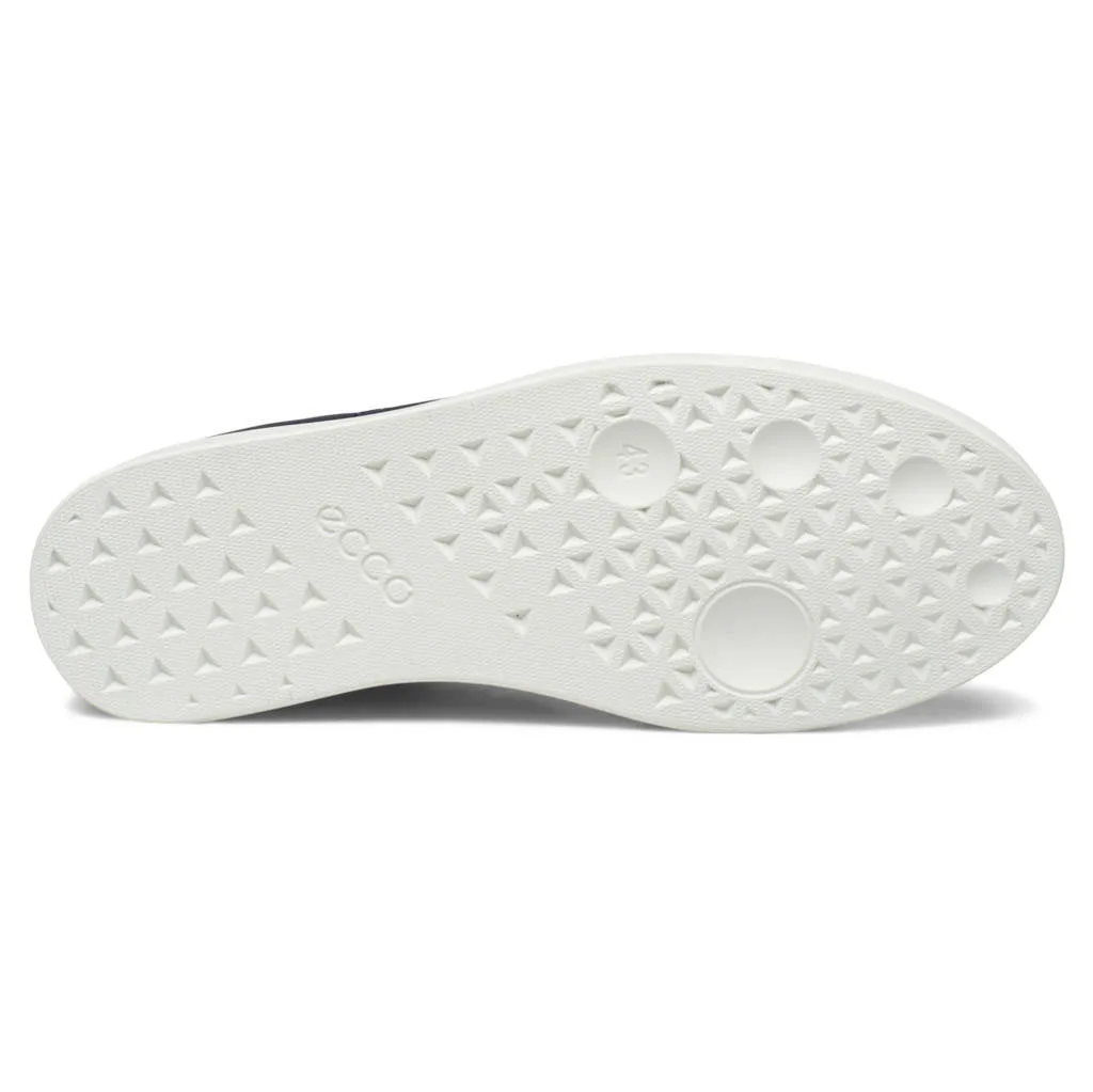 Ecco Street Lite Full Grain Leather Men's Casual Trainers ecco Shoes