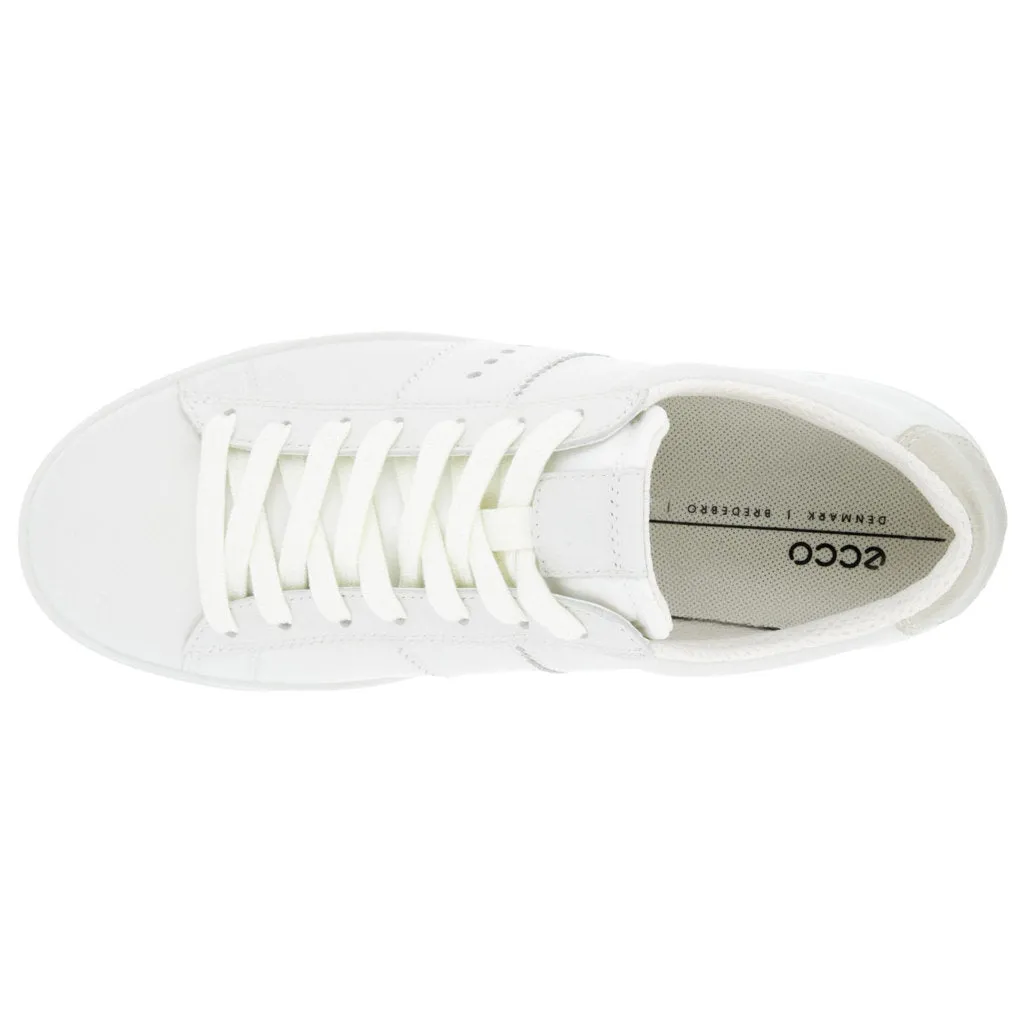Ecco Street Lite Leather Women's Low Top Trainers ecco Shoes