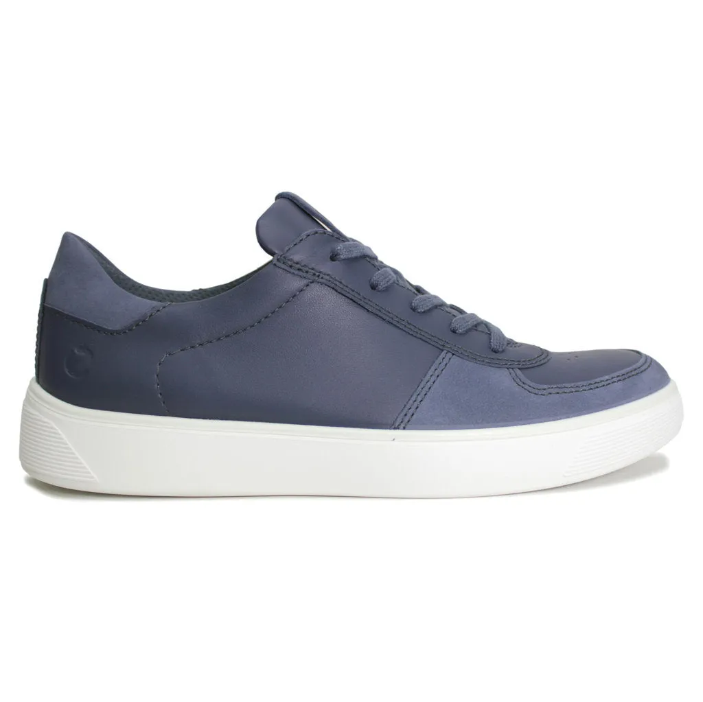 Ecco Street Tray Nubuck Leather Men's Low Profile Shoes ecco Shoes