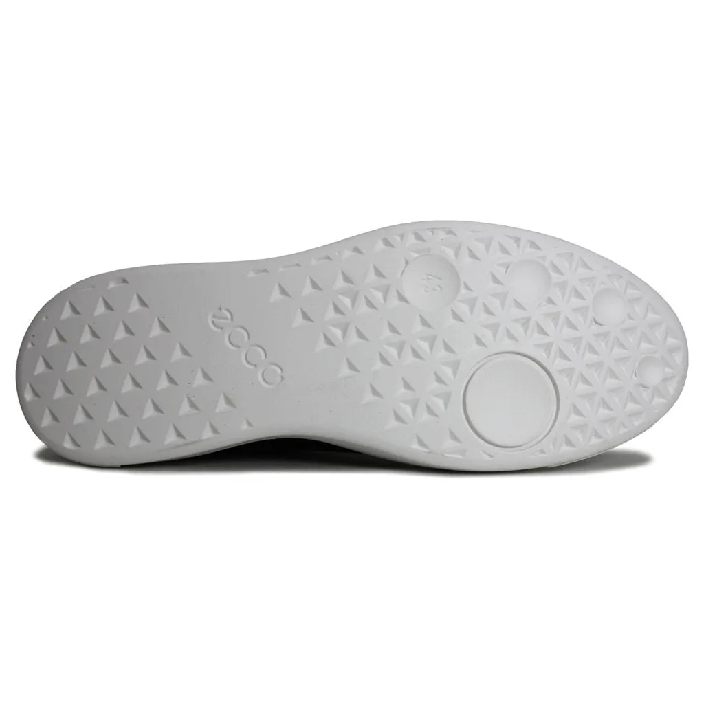 Ecco Street Tray Nubuck Leather Men's Low Profile Shoes ecco Shoes