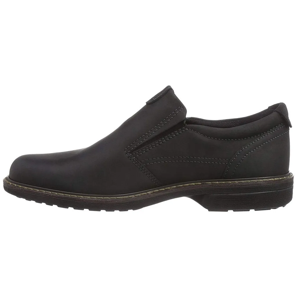 Ecco Turn GTX Nubuck Leather Waterproof Men's Slip-On Shoes ecco Shoes