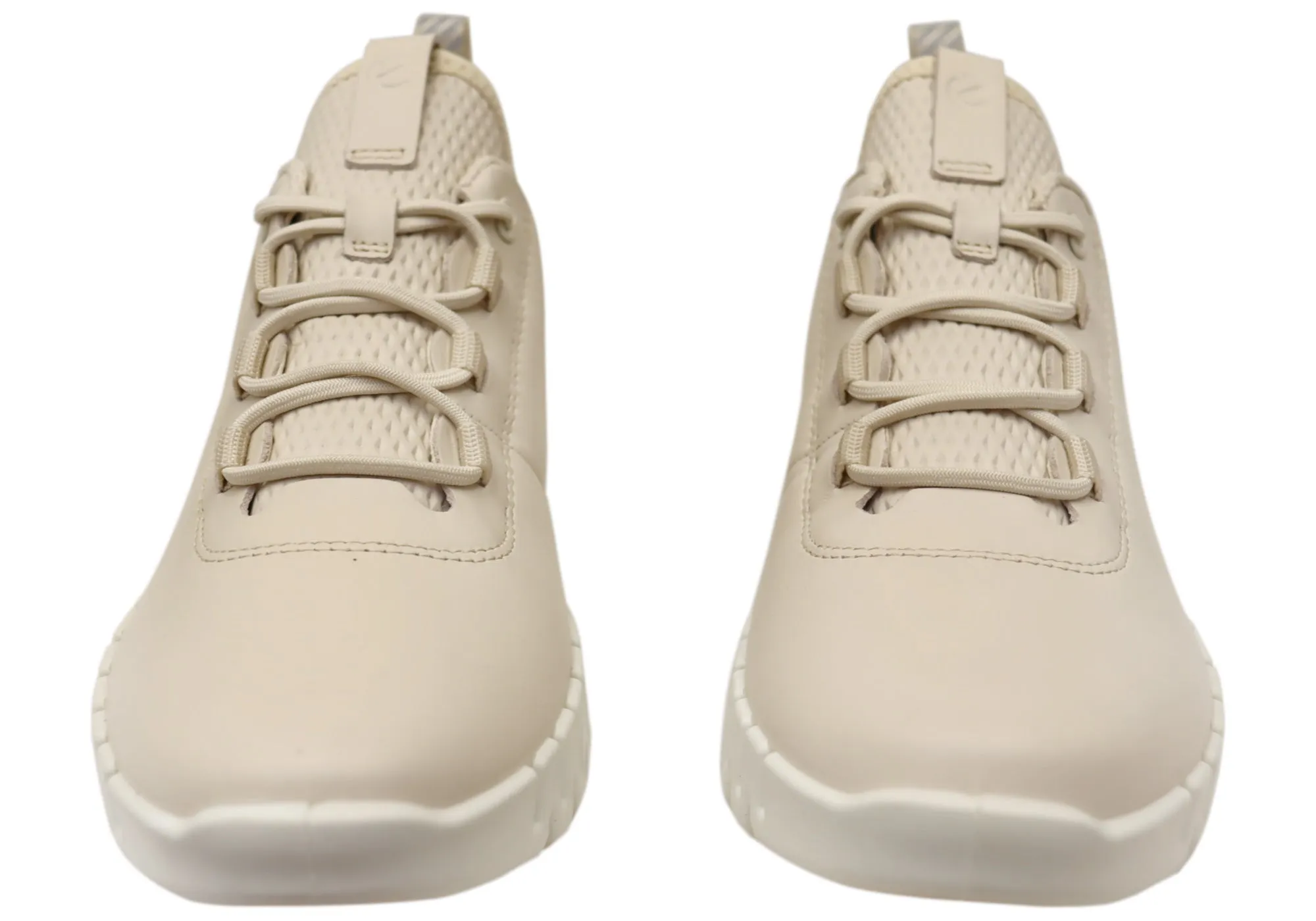 ECCO Womens Comfortable Leather Gruuv Sneakers Shoes ecco Shoes