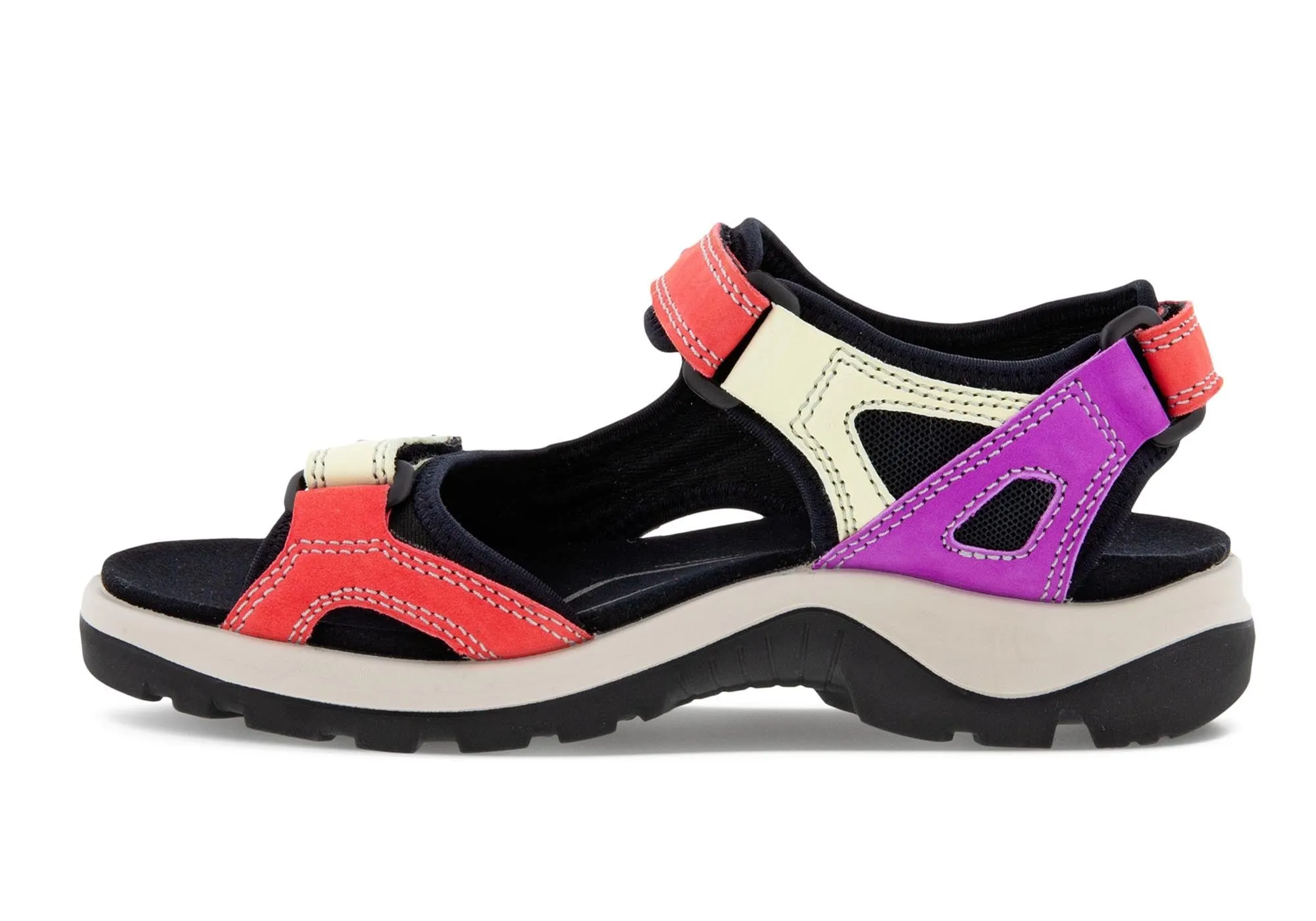 ECCO Womens Offroad Leather Adjustable Sandals ecco Shoes