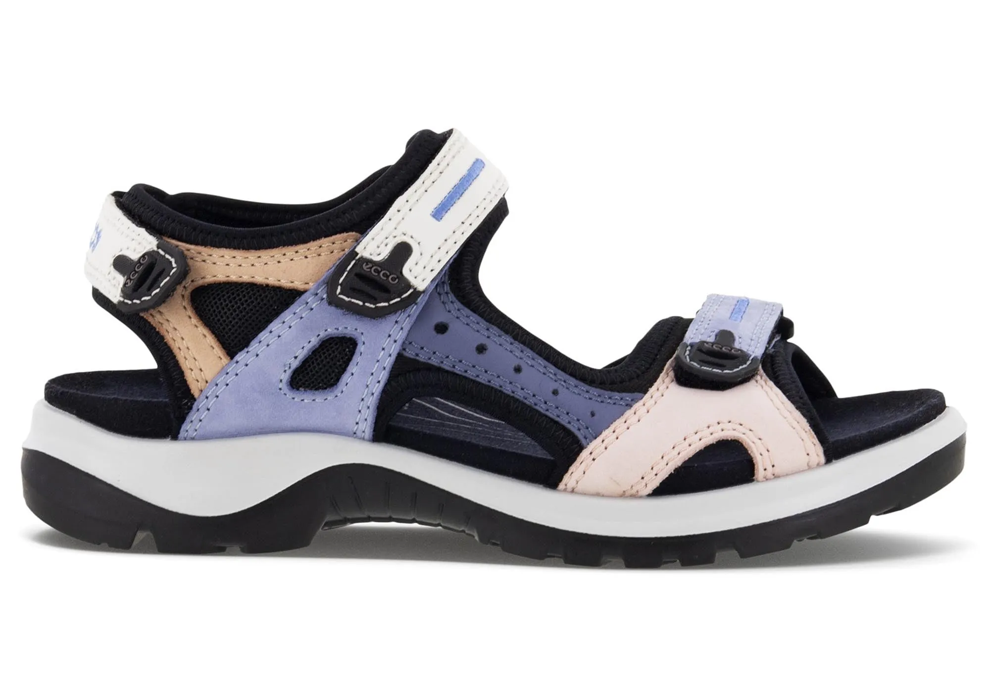 ECCO Womens Offroad Leather Adjustable Sandals ecco Shoes
