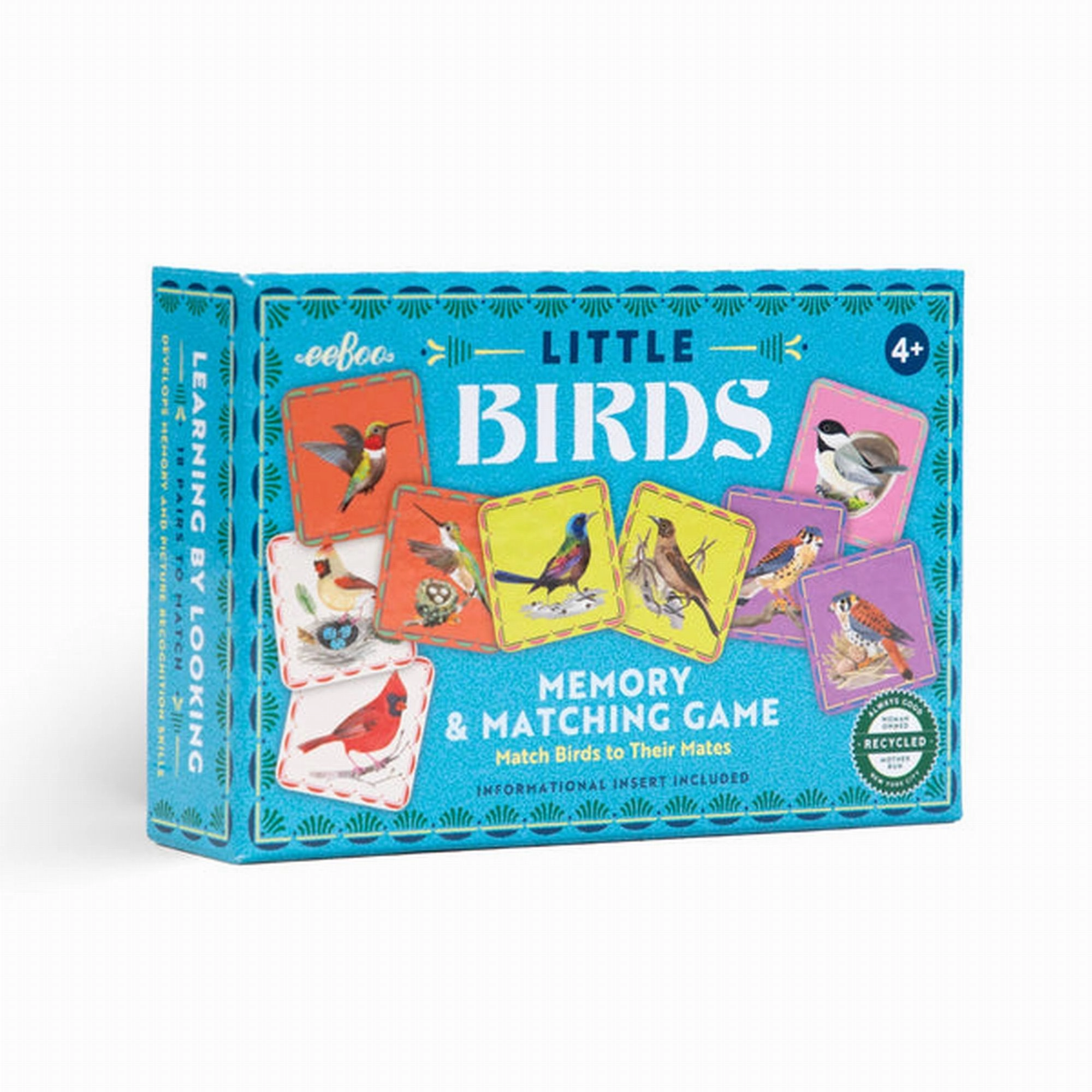 eeBoo Birds Little Matching Game
